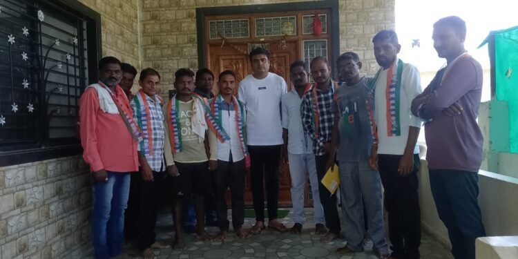 भावी आमदार भाग्यश्रीताई आत्राम यांच्या कार्यावर विश्वास ठेवून गुड्डीगुडम येथील युवा कार्यकर्ते मविआ राष्ट्रवादी काँग्रेस पार्टी शरदचंद्र पवार गटात जाहीर प्रवेश.