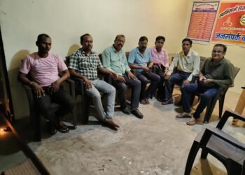 युवा ग्रामीण चामोर्शी तालुका पत्रकार संघाची नवीन कार्यकारणी  गठित