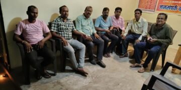 युवा ग्रामीण चामोर्शी तालुका पत्रकार संघाची नवीन कार्यकारणी  गठित