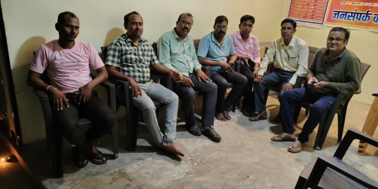 युवा ग्रामीण चामोर्शी तालुका पत्रकार संघाची नवीन कार्यकारणी  गठित