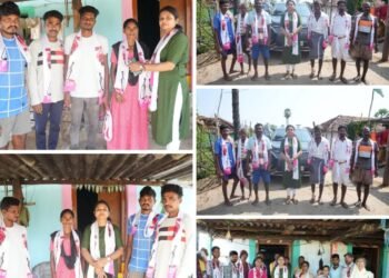 सिरोचा तालुक्यात जनता   प्रहार जनशक्ती पक्षाच्या  पाठीशी खंबीर पणे उभे राहु