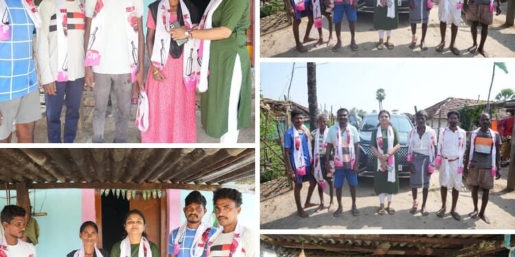 सिरोचा तालुक्यात जनता   प्रहार जनशक्ती पक्षाच्या  पाठीशी खंबीर पणे उभे राहु