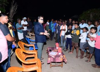 नाविस पक्षाचे अधिकृत उमेदवार मा.राजे अम्ब्रिशराव आत्राम यांनी घेतली कॉर्नर सभा संपन्न