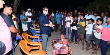 नाविस पक्षाचे अधिकृत उमेदवार मा.राजे अम्ब्रिशराव आत्राम यांनी घेतली कॉर्नर सभा संपन्न