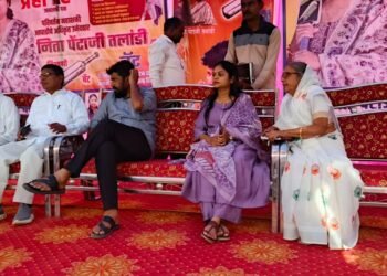 सिरोंचा येथे प्रहार जनशक्ती पक्षाकडून प्रचार सभेचे मोठया उत्सहात आयोजन*