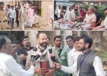 सावनेर कळमेश्वर विधानसभा मतदार संघात अपक्ष उमेदवार डॉ. अमोल देशमुख यांच्या झंजावत दौरा.