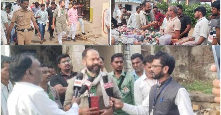 सावनेर कळमेश्वर विधानसभा मतदार संघात अपक्ष उमेदवार डॉ. अमोल देशमुख यांच्या झंजावत दौरा.