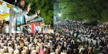 गिरड येथे राष्ट्रवादी काँग्रेसचे उमेदवार अतुल वांदिले यांची रेकॉर्ड ब्रेक जाहीर सभा संपन्न.