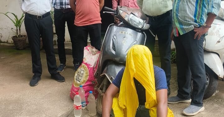 आचारसंहितेत राज्य उत्पादन शुल्क विभागाच्या कारवाईत तीन लाख साठ हजाराचा मुद्देमाल जप्त*