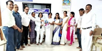 भारताचं विद्यापीठ रमाई महाकाव्य ग्रंथाचे संपादक प्रा, डॉ, अशोककुमार दणवे यांनी प्रकाशित केलेल्या प्रकाशन सोहळा संपन्न.