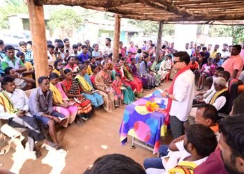 एटापल्ली तालुक्यात अनेक गावात प्रचार सभा कार्यक्रम संपन्न.