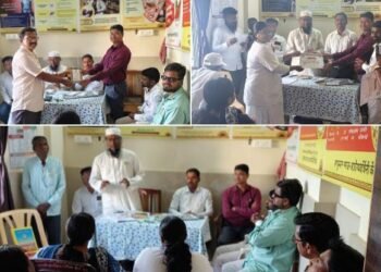 सेवक संघटित व असंघटित आरोग्य कामगार संघटनेकडून संविधान दिनानिमित्त धामणी मधील आरोग्य कामगारांचा गौरव.