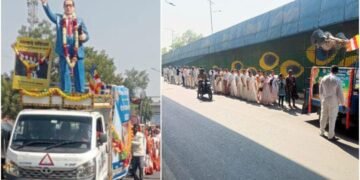 भारतीय बौद्ध महासभा व लॉर्ड बुद्धा फाउंडेशन यांच्या संयुक्त विद्यमाने भव्य संविधान सन्मान रॅली.