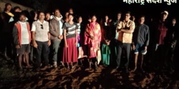 गडचिरोली: एटापल्ली  तालुक्यातील सुरजागड लोह प्रकल्प जवळ असलेल्या एकरा (खुर्द) गाव स्वातंत्र्याच्या इतक्या वर्षांनंतरही पूला पासून वंचित.