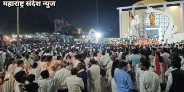 हिंगणघाट: महापरिनिर्वाण दिनी हजारो अनुयायांनी केले डॉ. बाबासाहेब आंबेडकर यांना अभिवादन, शहरातून काढण्यात आला कॅण्डल मार्च.