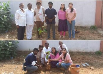 ‘एक पेड माँ के नाम’ उपक्रमा अंतर्गत वृक्षारोपण संपन्न, गोठी परिवाराने वृक्षारोपण करून जपल्या स्मृती.