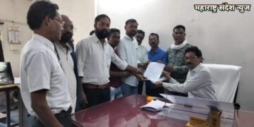 आंबेडकरी विविध सामाजिक संघटना हिंगणघाट तर्फे परभणी येथील भारतीय संविधानाच्या विटंबना प्रकरणाचा निषेध.