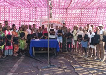 दादालोरा खिडकीच्या माध्यमातून राजाराम (खां) येथे  भव्य जनजागरण व रेला नृत्य कार्यक्रम मेळावा.