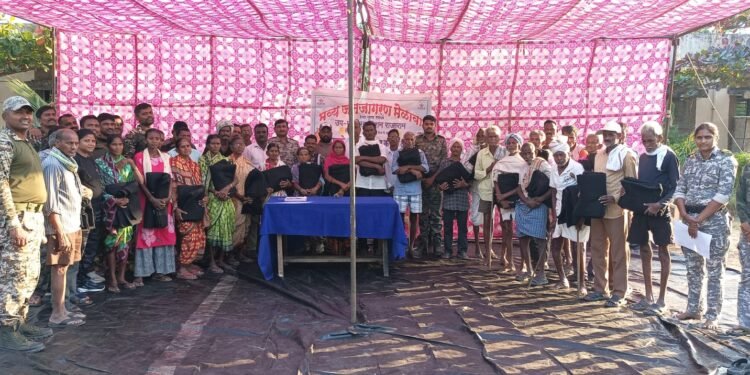 दादालोरा खिडकीच्या माध्यमातून राजाराम (खां) येथे  भव्य जनजागरण व रेला नृत्य कार्यक्रम मेळावा.