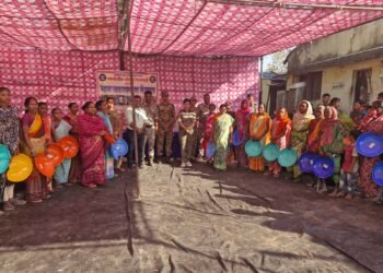 रेपणपल्ली पोलीस स्टेशन हद्दीत भव्य जनजागरण मेळावा संपन्न.