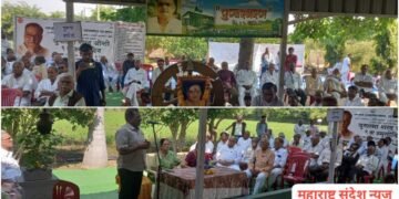 हिंगणघाट: शरद जोशींच्या विचाराचे 1000 बिल्लाधारी कार्यकर्ते तयार करण्याचा पुण्यस्मरण कार्यक्रमात निर्धार