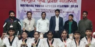 हिंगणघाट येथील वीरा वॉरियर्स ग्रुप मधील सहा खेळाडूंची तायक्वांडो स्पर्धेत आंतरराष्ट्रीय स्तरावर निवड.