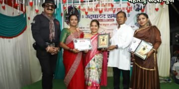 ब्लॅक लेडी फिल्म प्रोडक्शन हाऊस मुंबई ब्रांच हिंगणघाटचा उद्घाटन सोहळा उत्साहात संपन्न.