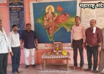 भारत विद्यालय हिंगणघाट येथे राष्ट्रीय गणित दिनी गणितज्ज्ञ रामानुजन यांना वाहण्यात आली श्रध्दांजली.