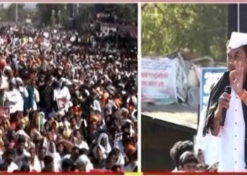 बीड: सरपंच संतोष देशमुख साठी लाखोंचा असंतोष रस्त्यावर!