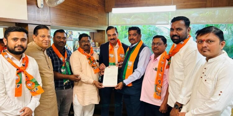 राजूभाऊ भुजाडे यांची भाजपा सावनेर तालुका उपाध्यक्ष पदी निवड.