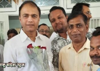 राज्य मंत्री भोयर यांनी दिले वर्धा शहरातील गणेशनगर वासियांना आश्वासन.