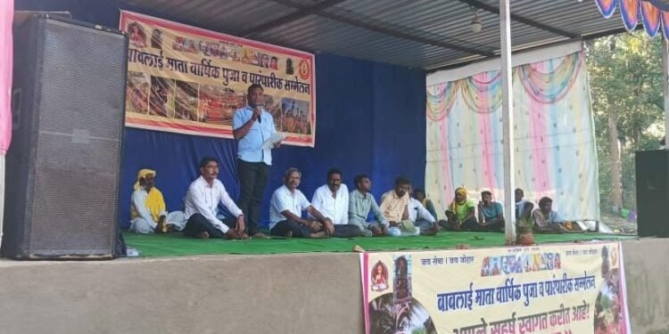 बाबलाई माता वार्षिक पुजा – पारंपरिक इलाका समिती ग्रामसभा यात्रा संपन्न.