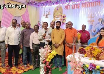 श्री साई प्रतिष्ठान हिंगणघाट द्वारा आयोजित शिव महापुराण कथेची सांगता.