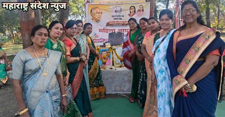 राष्ट्रवादी महिला काँग्रेस श.प पक्षा तर्फे क्रांतीज्योती सावित्रीबाई फुले यांची जयंती उत्साहात साजरी.