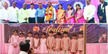 छत्रपती शिवाजी इंटरनॅशनल ड्रीम स्कूल परतूर येथे स्नेहसंमेलन उत्साहात साजरे.