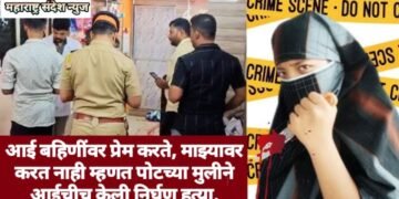 आई बहिणींवर प्रेम करते, माझ्यावर करत नाही म्हणत पोटच्या मुलीने आईचीच केली निर्घृण हत्या.