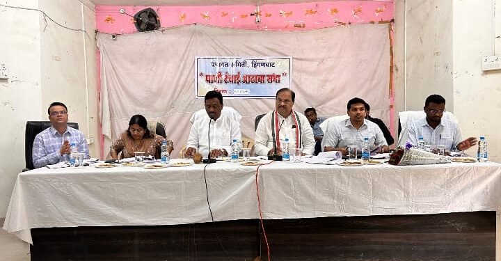 हिंगणघाट तालुक्यातील कुठल्याही गावात पाणी टंचाई राहता कामा नये: आमदार समीर कुणावार