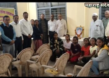 वाचन संस्कृती महाराष्ट्राची कार्यक्रमांतर्गत हिंगणघाट येथे विद्यार्थ्यांनी दिली ग्रंथ प्रदर्शनाला भेट.