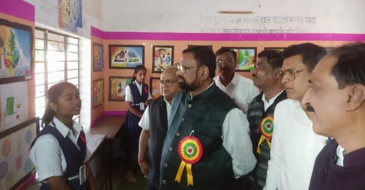 नांदागोमुख येथील गोमुख विद्यालयाचा वार्षिकोत्सव ‘झेप २०२५’ थाटात संपन्न.