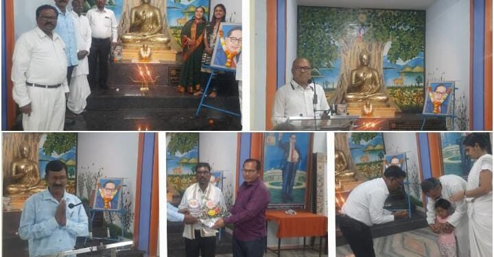 बौद्ध धम्म संस्कार संघ श्रावस्ती विहार सांगली मराठवाडा विद्यापीठाच्या नामविस्तार दिनानिमित्त व शहीद झालेल्या शहिदांना भावपूर्ण श्रद्धांजली.