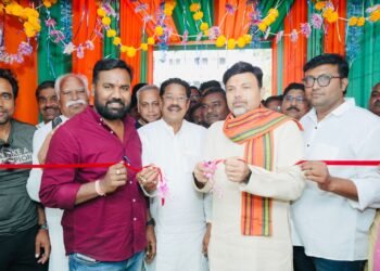 सावनेर येथे भारतीय जनता पार्टी कार्यालयाचे उद्घाटन.