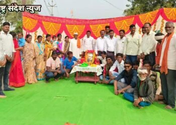 भोई मच्छीमारांचे कैवारी माजी खासदार स्व. जतीरामजी बर्वे यांची पुण्यतिथी हिंगणघाट भोईपुरा येथे संपन्न.