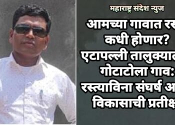 आमच्या गावात रस्ता कधी होणार? एटापल्ली तालुक्यातील गोटाटोला गाव: रस्त्याविना संघर्ष आणि विकासाची प्रतीक्षा