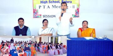 इन्फंट जीजस इंग्लिश हायस्कूल राजुरा येथे दुसऱ्या पालक – शिक्षक सभा संपन्न.