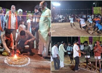 समुद्रपूर तालुक्यातील डोंगरगाव येथे जय बजरंग स्पोटी क्लब द्वारा आयोजित दोन दिवसीय कबड्डी स्पर्धा संपन्न.