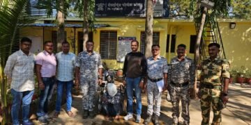 वाहन चोरीच्या गुन्हयात पाहिजे असलेल्या आरोपीस गडचिरोली पोलीसांनी केले जेरबंद.