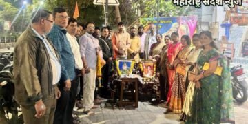 हिंगणघाट येथे शिवसेना (शिंदे) पक्षाच्या वतीने सुभाषचंद्र बोस आणि बाळासाहेब ठाकरे यांची जयंती साजरी.