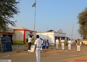 राजाराम परिसरात विविध ठिकाणी २६ जानेवारी * प्रजासत्ताक दिन मोठया उत्साहात साजरा.