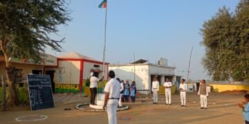 राजाराम परिसरात विविध ठिकाणी २६ जानेवारी * प्रजासत्ताक दिन मोठया उत्साहात साजरा.