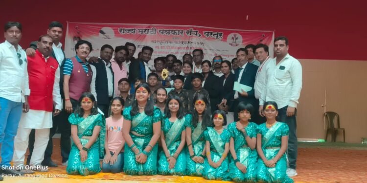 छत्रपती शिवाजी इंटरनॅशनल ड्रीम स्कूल परतूर सांस्कृतिक कार्यक्रमात प्राथमिक गटात तालुक्यात प्रथम.